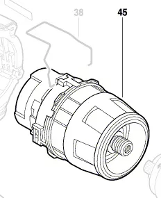 Train epicycloidal BOSCH réf. 2 609 199 317